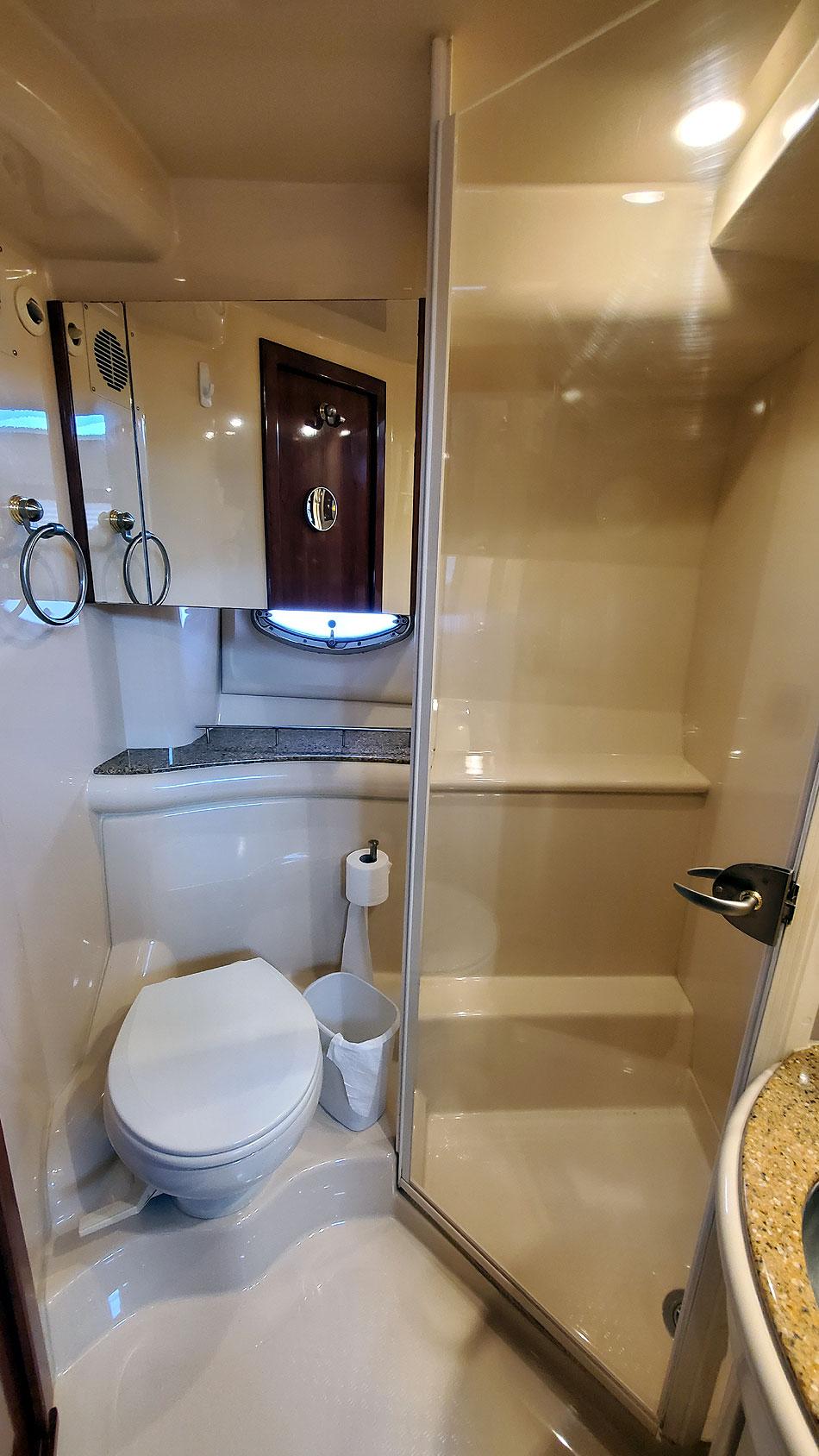 VIP Head Toilet and Shower