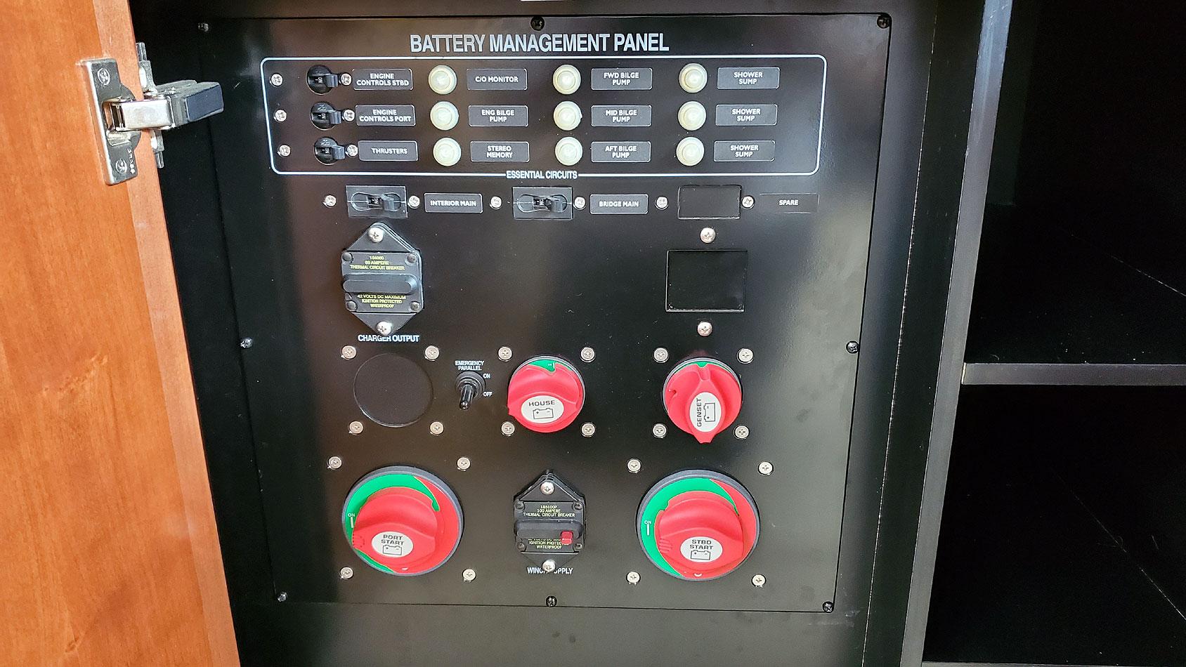 Battery Management Panel