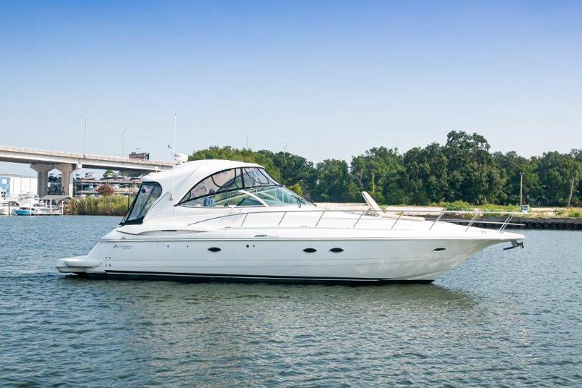 2006 Cruisers Yachts 460 Express  WHISKEY FITZ  STBD Profile