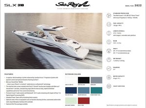 2022 Sea Ray SLX 310