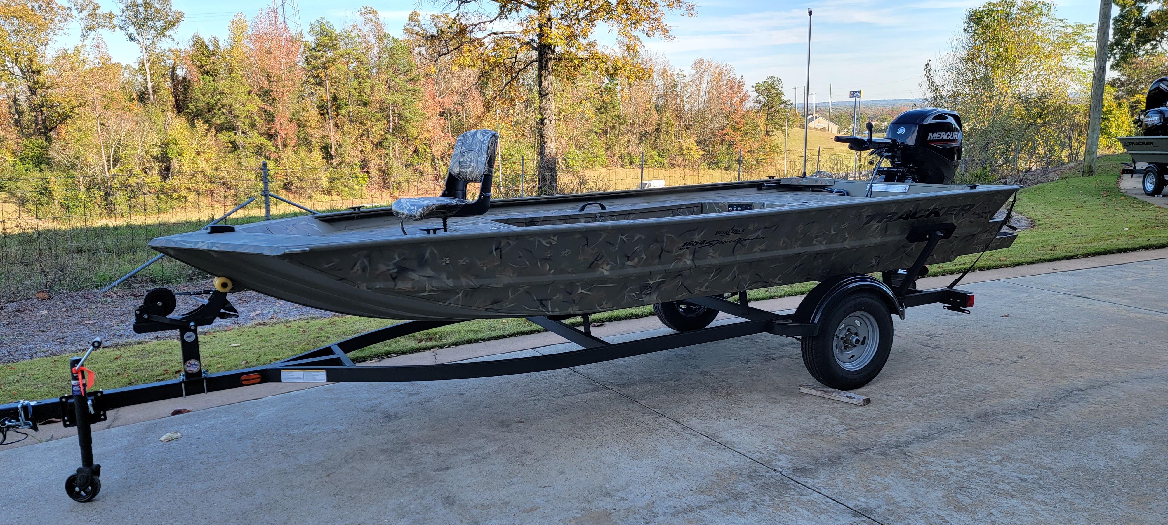 GRIZZLY 1654 T Sportsman - TRACKER Welded Jon Boat