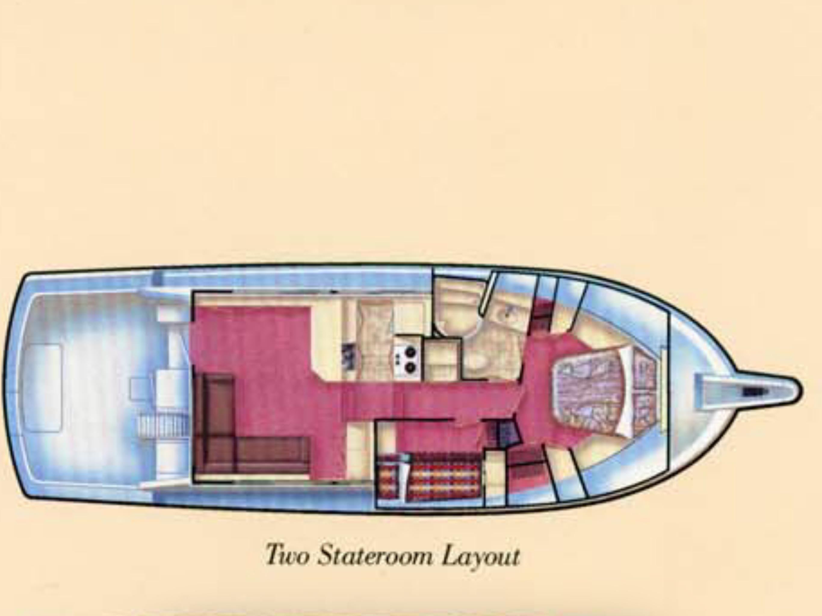 Two Stateroom Layout