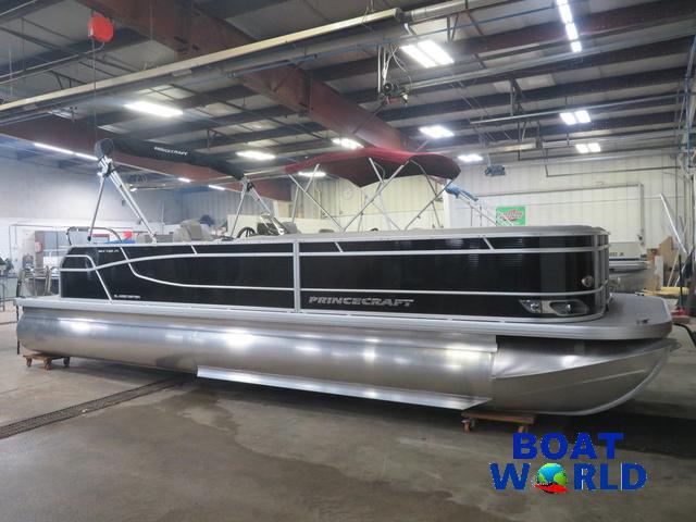 New 2023 Princecraft Vectra 25 RL Swingback SS Tritoon Pontoon & Mercur ...