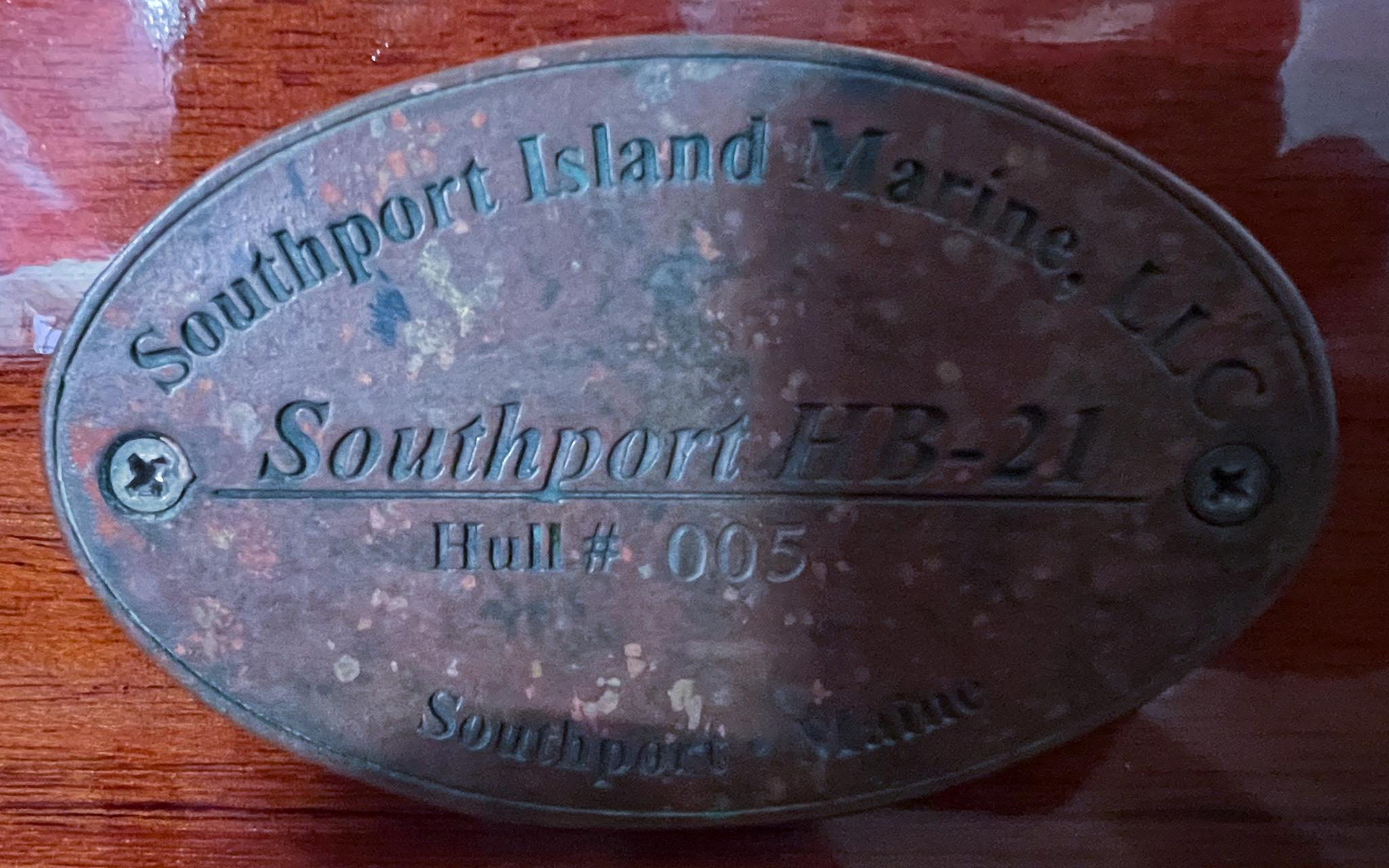 Handy Billy 21 - Bombay Sapphire - In Storage - Manufaturers Plate
