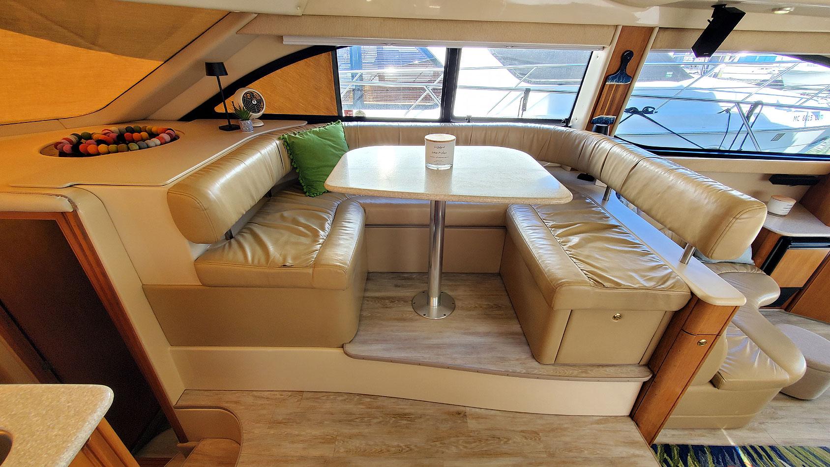 Galley and Dinette Starboard