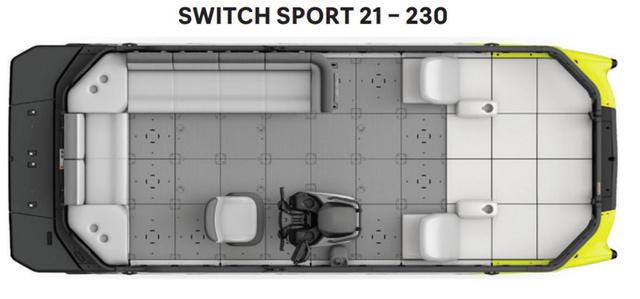 2024 Sea-Doo Switch Sport 21 - 230 Hp Galvanized