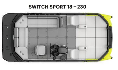 2024 Sea-Doo Switch® Cruise 18 - 230 hp Galvanized