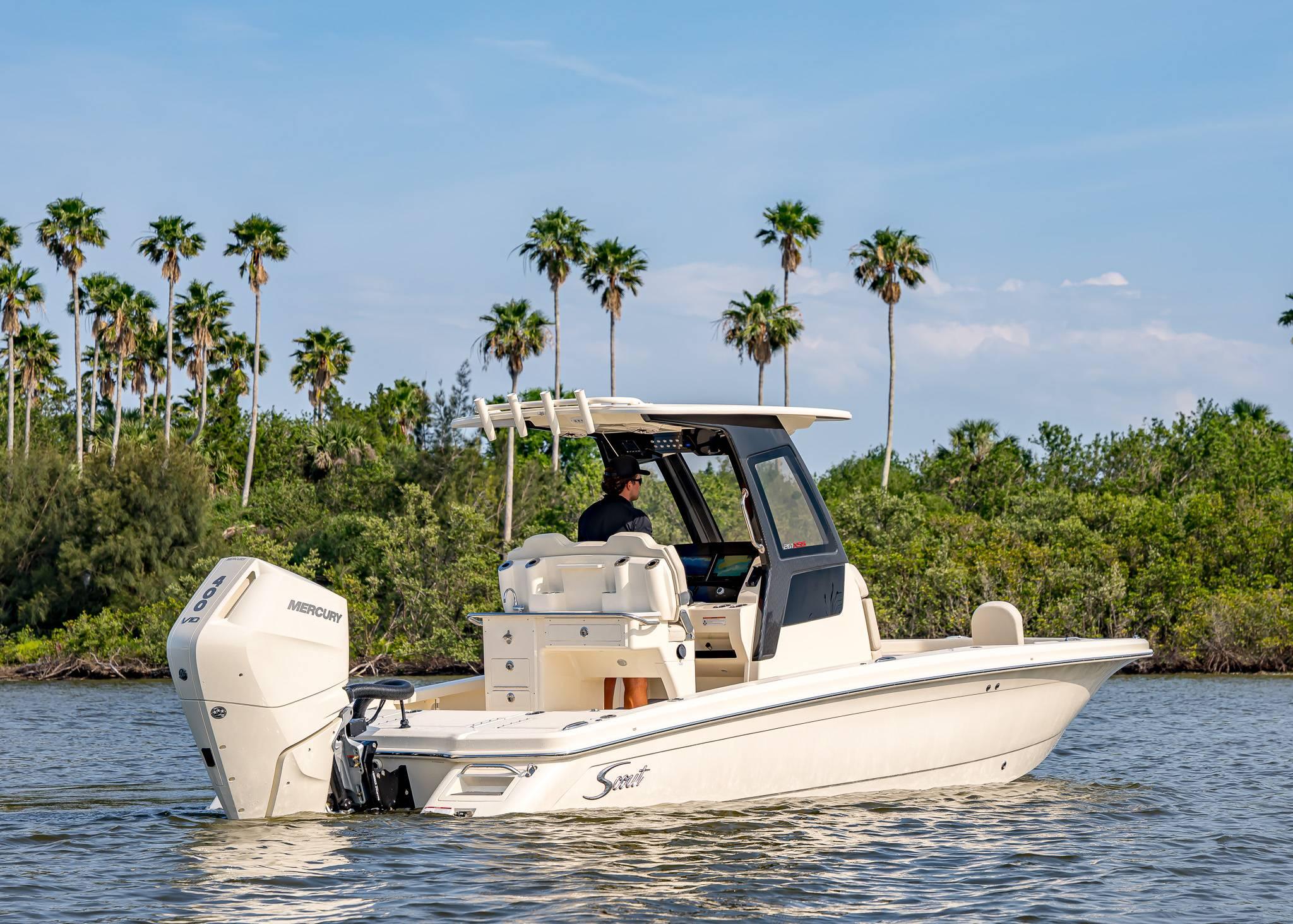 Unveiling the NEW Scout 261 XSS Hybrid Fishing Boat | Miami