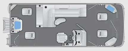 2025 Bennington 22 SF - Fishing - Tritoon