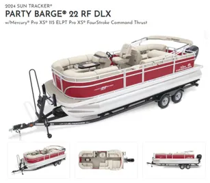 2024 Sun Tracker PARTY BARGE® 22 RF DLX