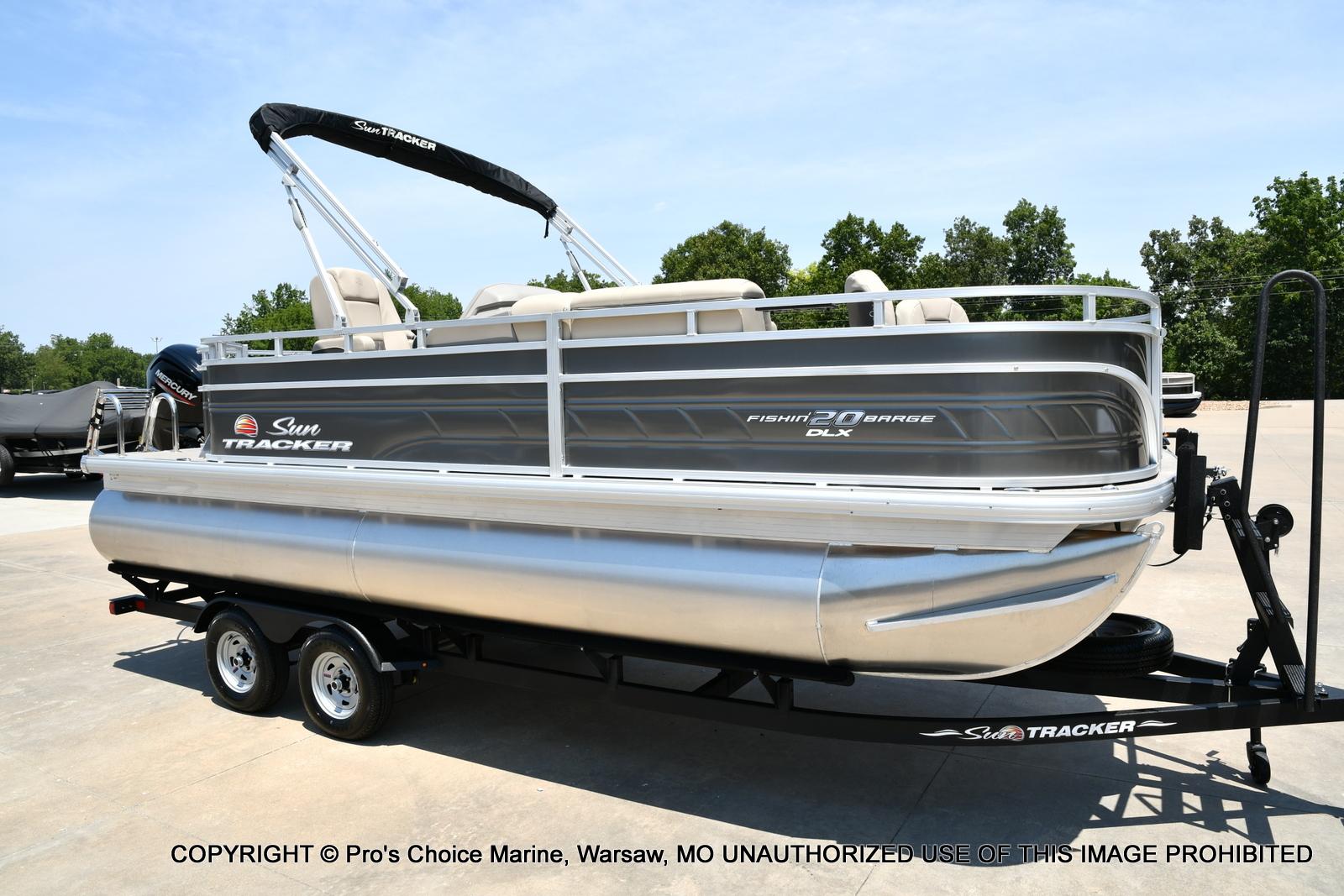 New 2024 Sun Tracker Fishin' Barge 20 DLX, 65355 Warsaw Boat Trader