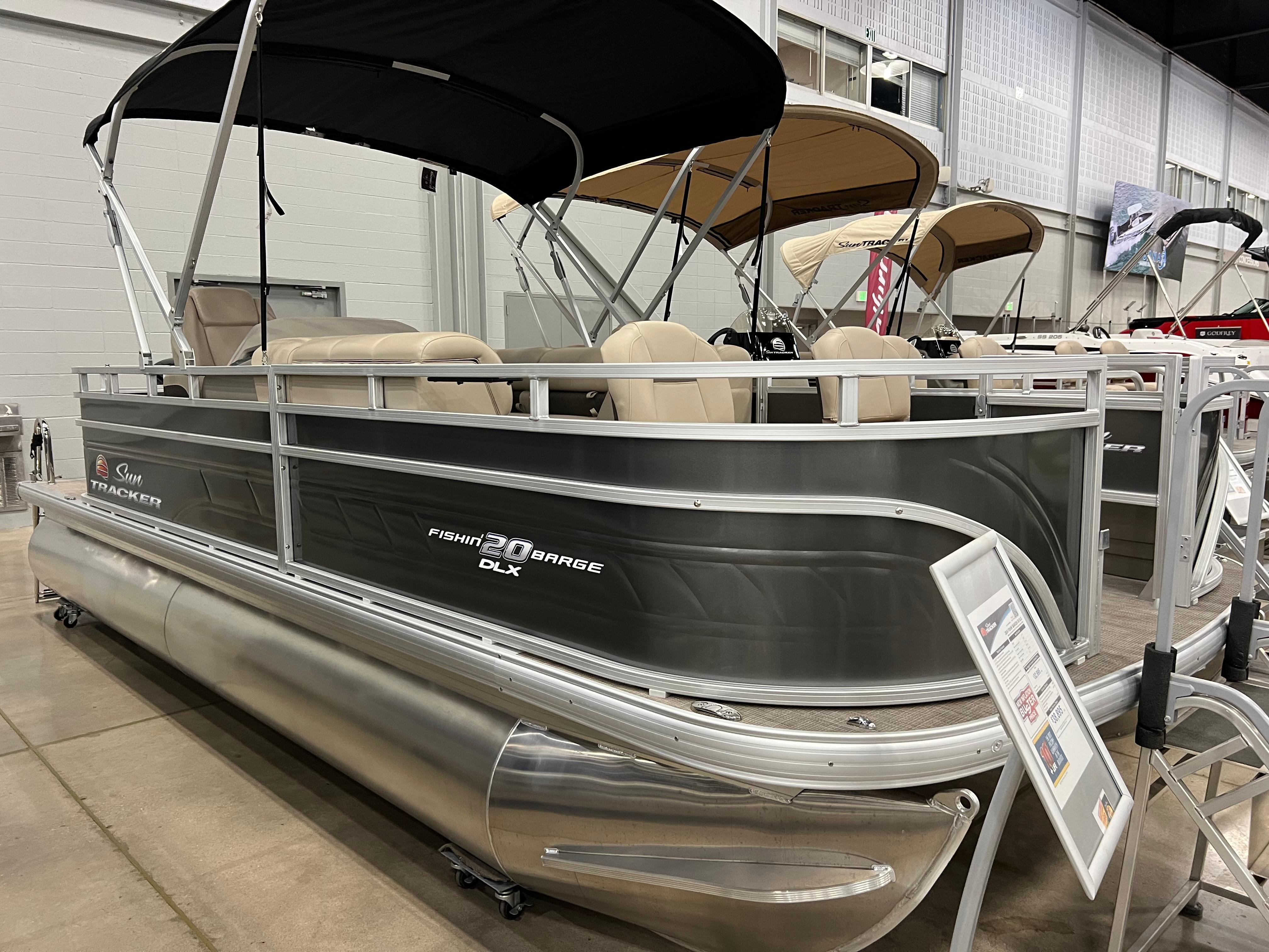 New 2024 Sun Tracker Fishin' Barge 20 DLX, 74033 Glenpool - Boat