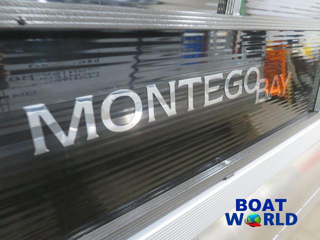 2023 Montego Bay TT8524 Swingback Tritoon Pontoon & Honda 4-Stroke