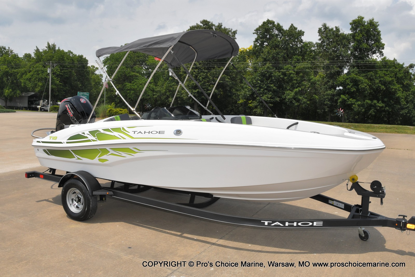 New 22 Tahoe T18 W 115hp Mercury Pro Xs 4 Stroke Warsaw Boat Trader