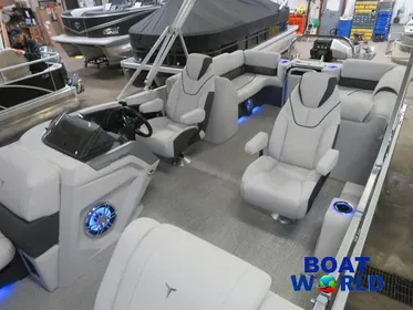 2024 Tahoe Cascade 2385 Quad Lounge Pontoon & Honda 140HP4-St