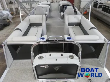 2024 Tahoe Cascade 2385 Quad Lounge Pontoon & Honda 140HP4-St