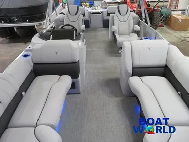 2024 Tahoe Cascade 2385 Quad Lounge Pontoon & Honda 140HP4-St