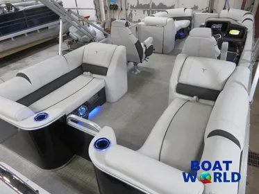 2024 Tahoe Cascade 2385 Quad Lounge Pontoon & Honda 140HP4-St