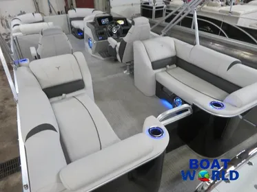 2024 Tahoe Cascade 2385 Quad Lounge Pontoon & Honda 140HP4-St