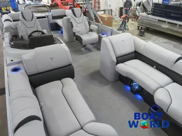 2024 Tahoe Cascade 2385 Quad Lounge Pontoon & Honda 140HP4-St