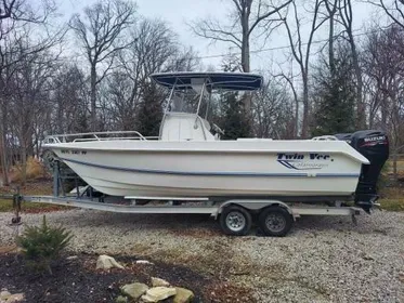 2014 Twin Vee 22 Ocean Cat For Sale Side View