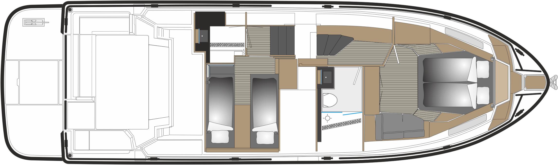Two Cabin Layout