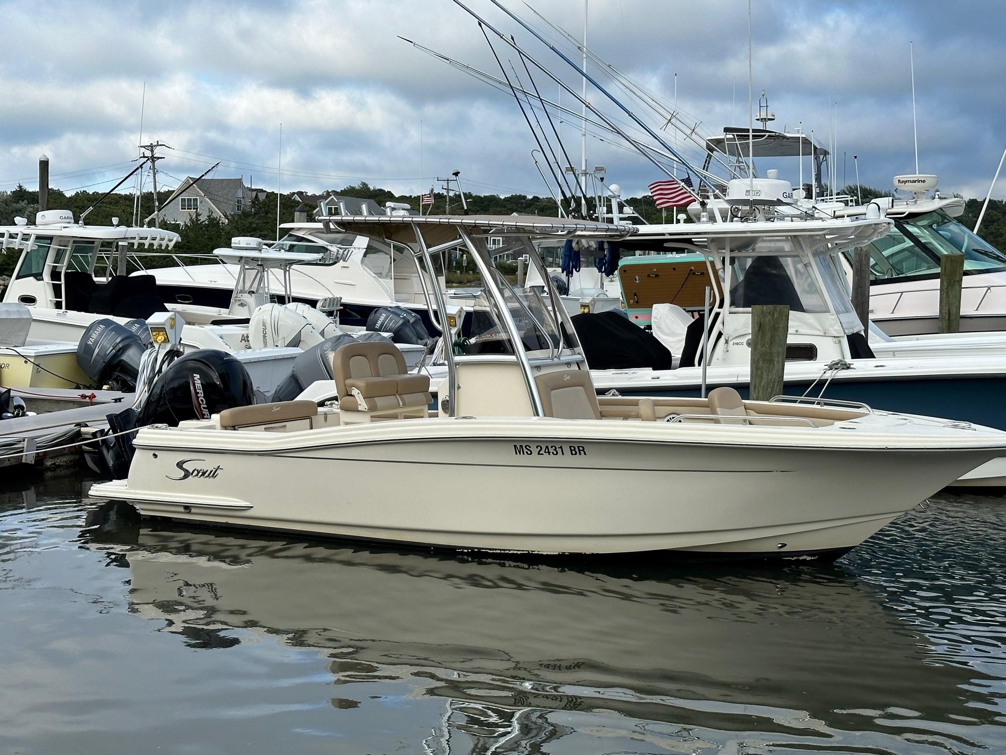 Used 2021 Scout 215 XSF, 02360 Plymouth Boat Trader