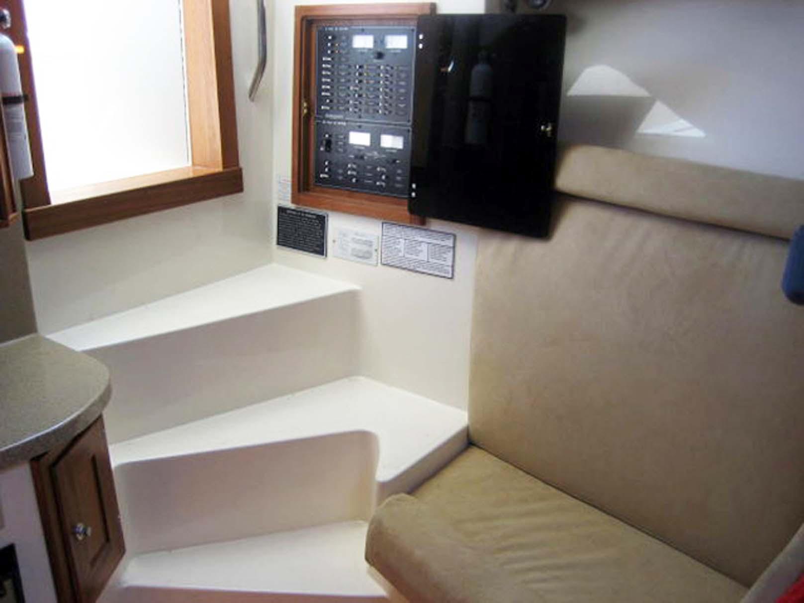 Cabin Entry and Electrical Panel
