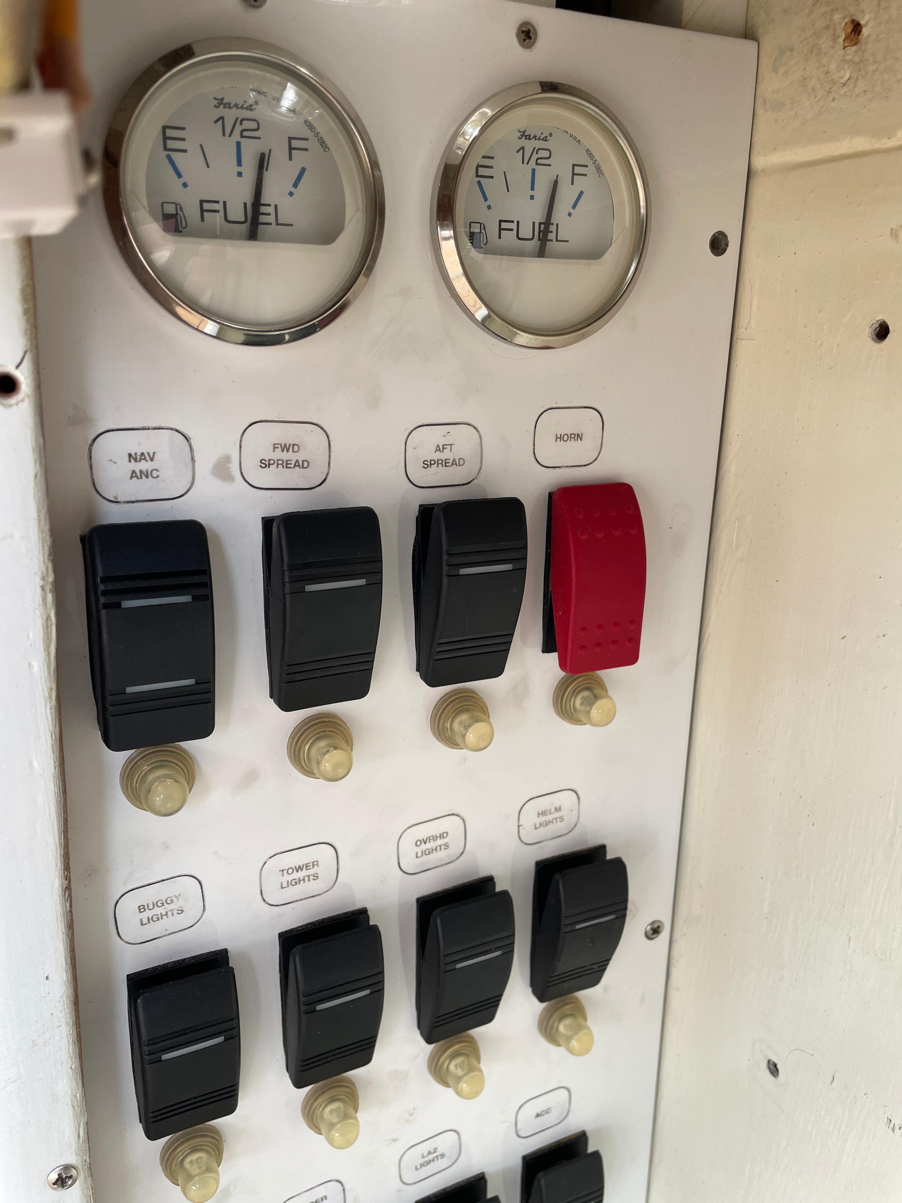 Tank Gauges and Light Switches