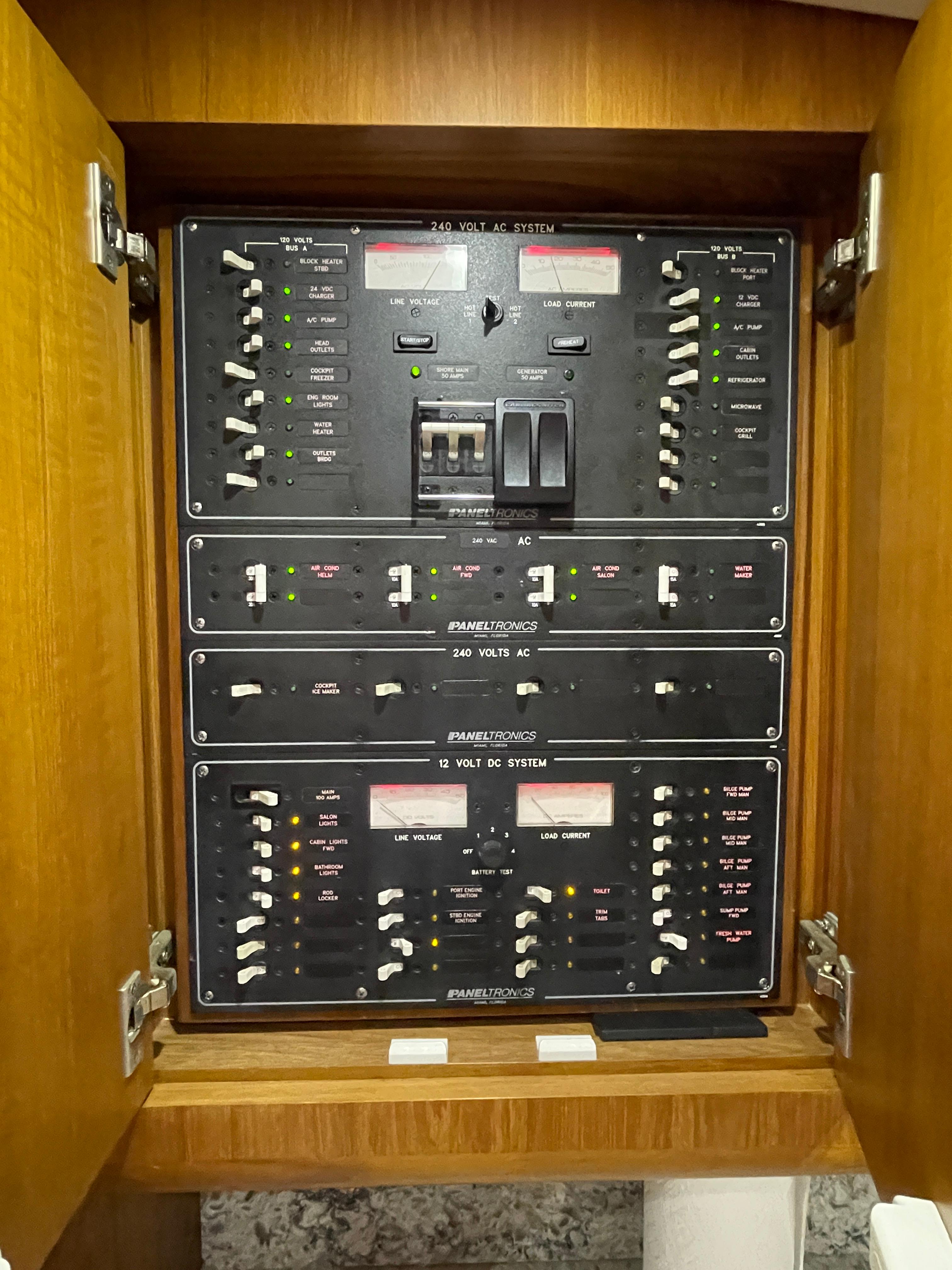 Ships Electric Panel