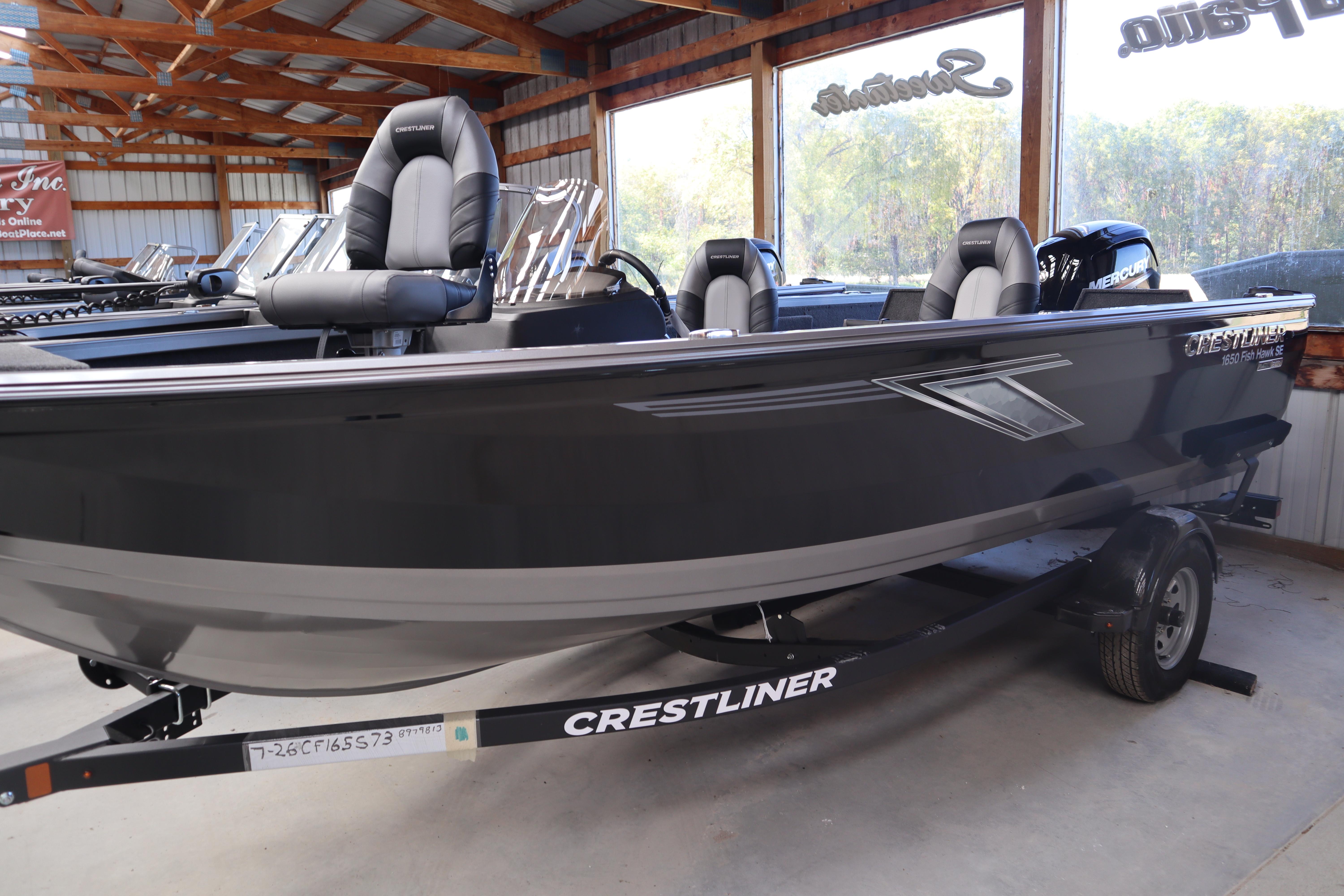 New 2022 Crestliner 1650 FISH HAWK SE SC, 47872 Rockville - Boat Trader