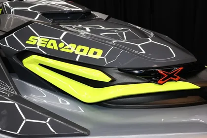 2024 Sea-Doo RXP®-X® 325 iBR Ice Metal/Green Tech, BR