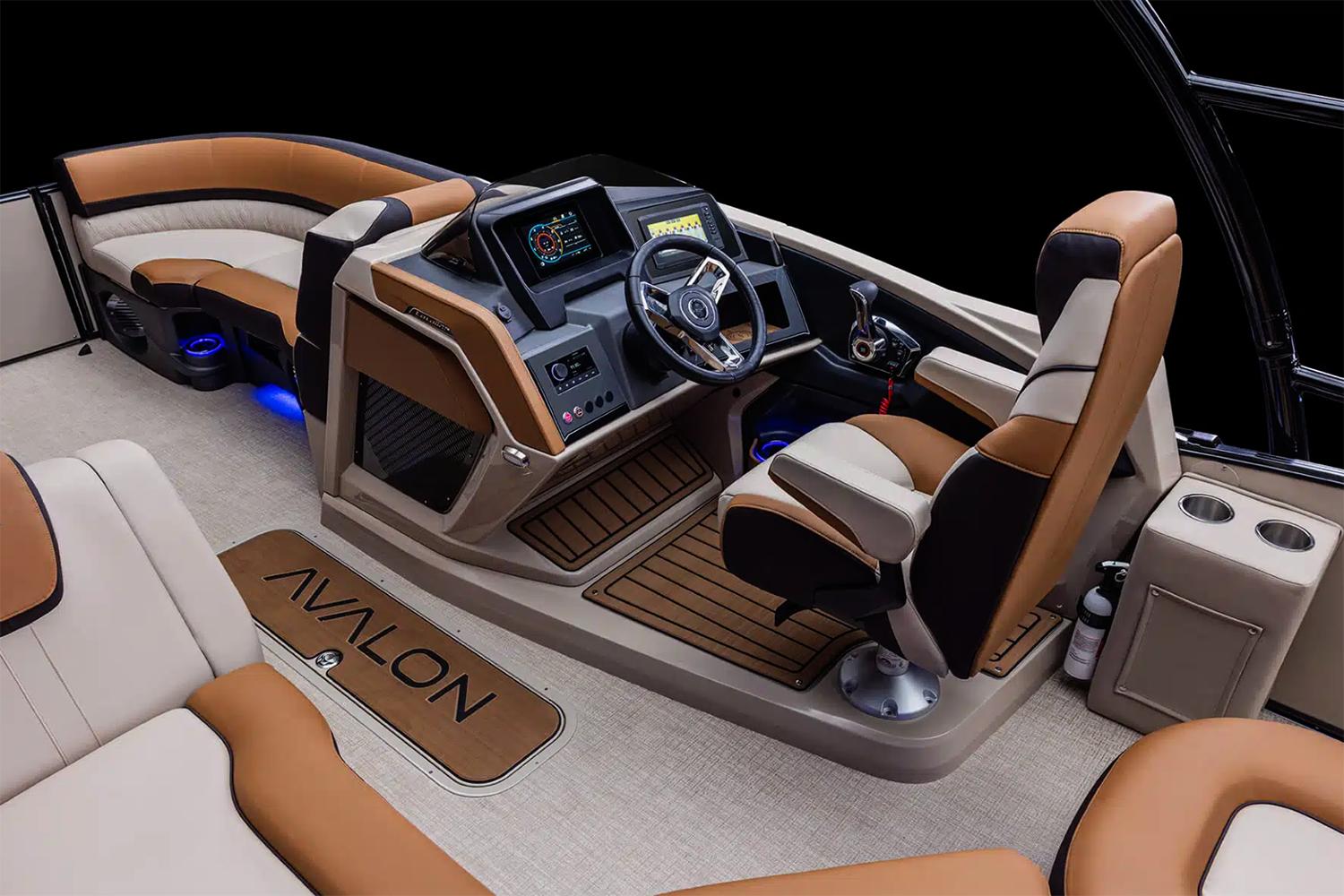 2024 Avalon Catalina Rear J Lounger