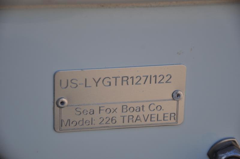 2022 Sea Fox 226 Traveler