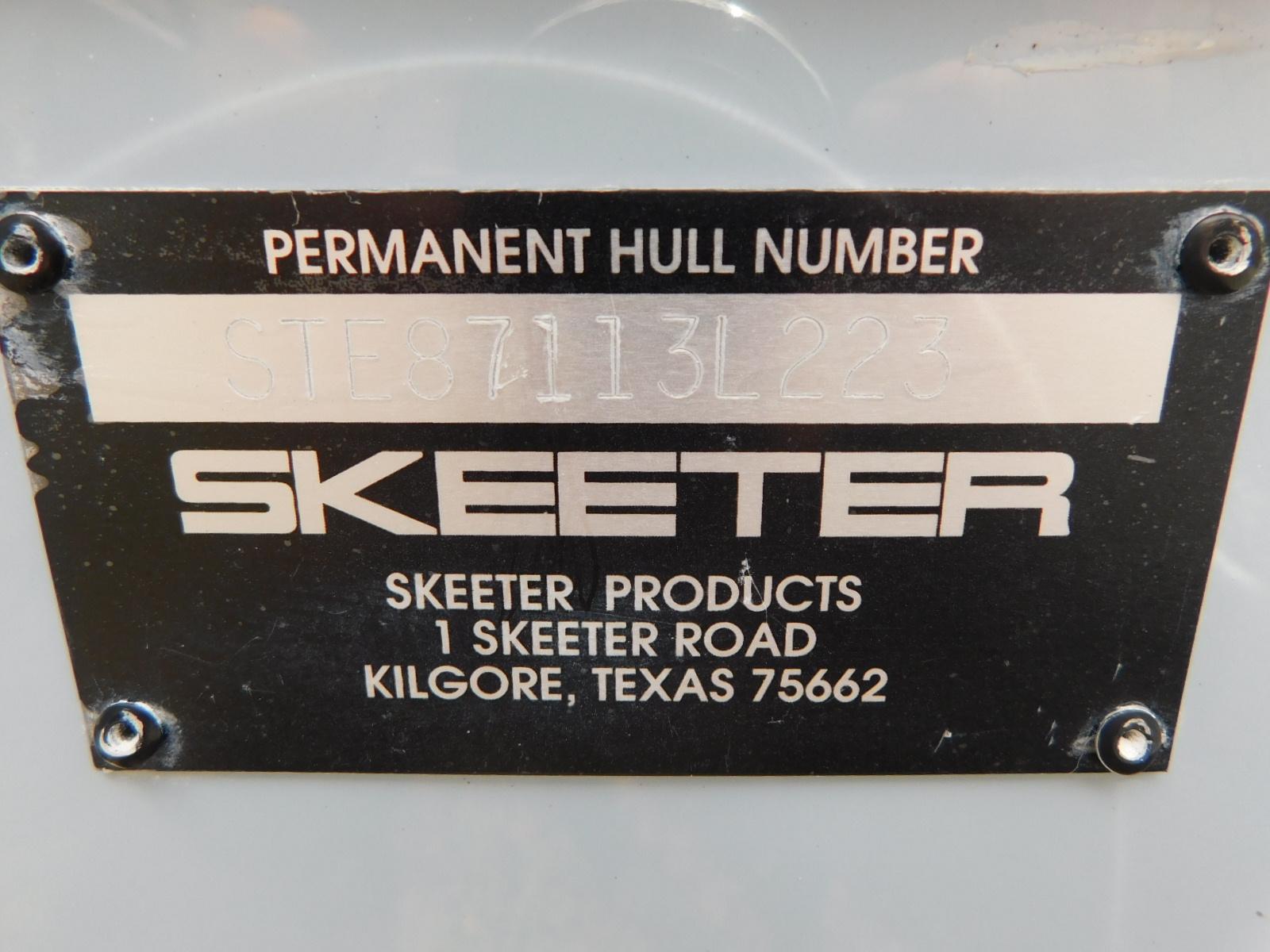 2023 Skeeter SX2550
