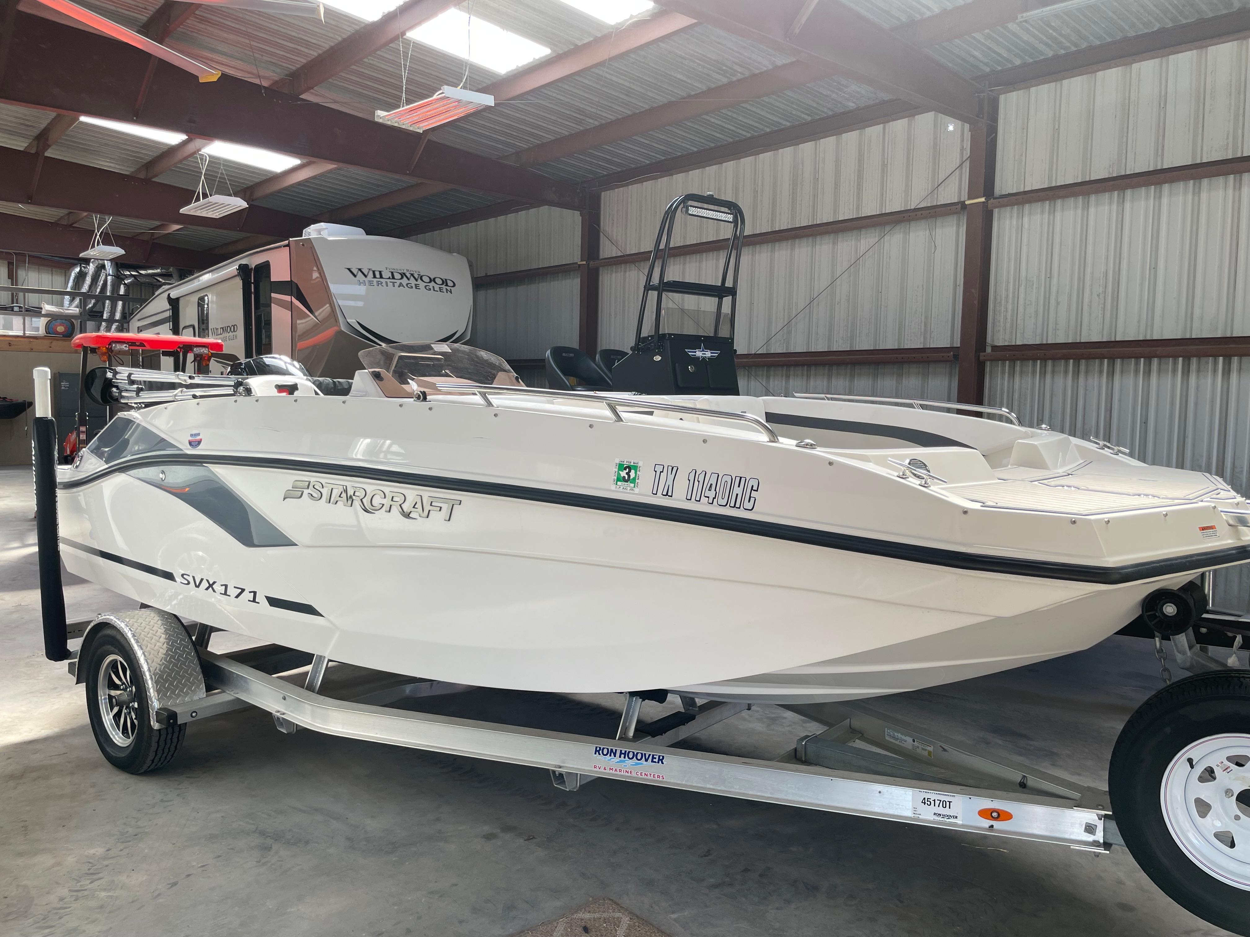 Shop Used 2022 Starcraft SVX 171 For Sale In Corpus Christi | BoatTrader