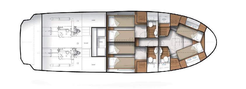 lower level - Staterooms