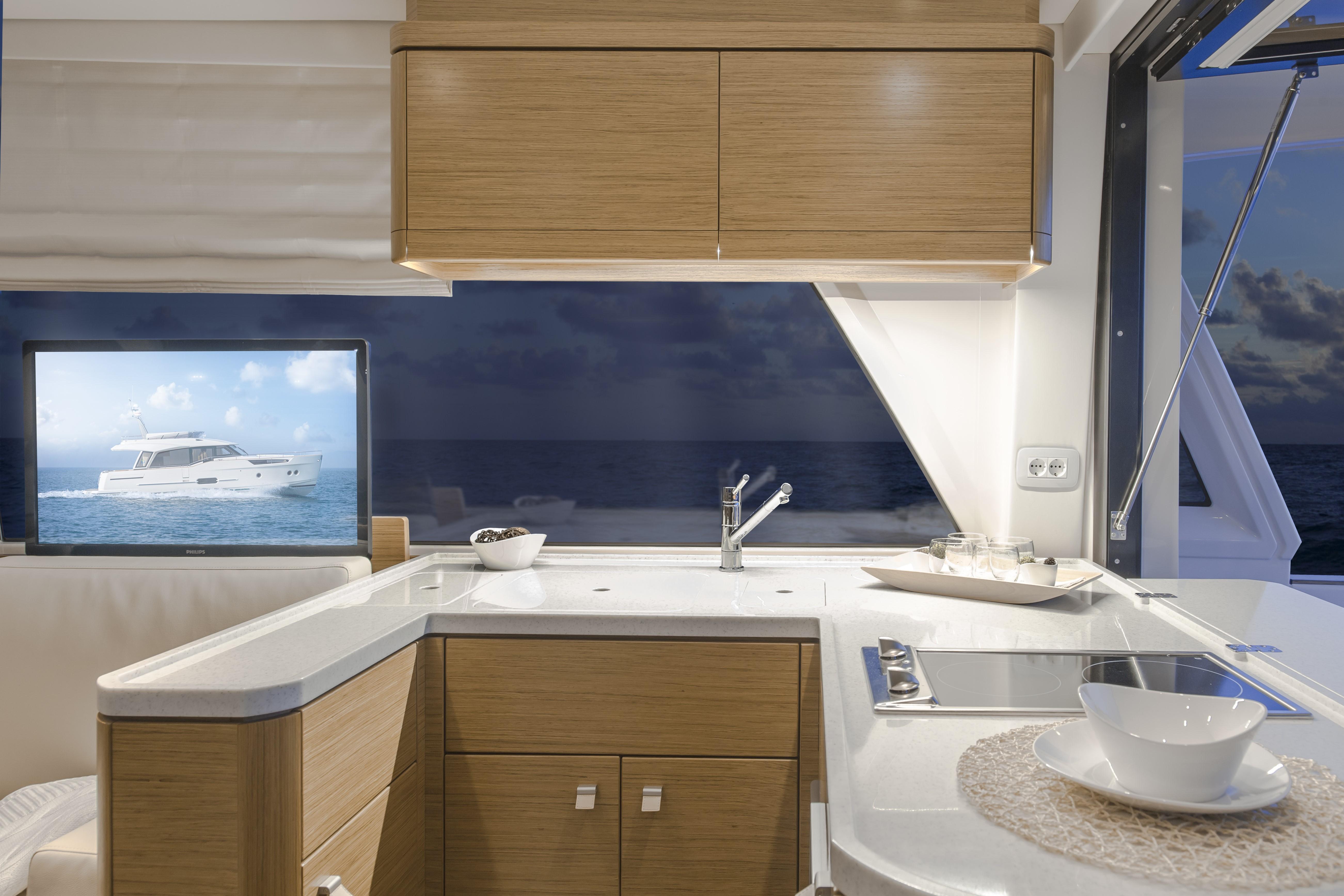 Cabinetry in Galley
