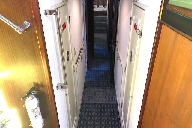 Passageway aft from Galley