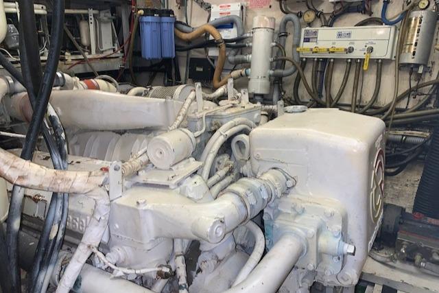 Port Engine Room / 450 hp Detroit 8V71TIs / 2550 hrs
