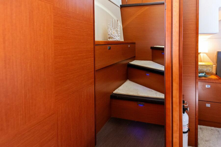 Companionway to Master Stateroom