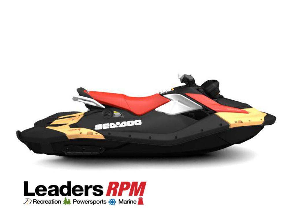 New 2024 SeaDoo Spark® for 3 Rotax® 900 ACE™ 90 CONV with IBR and