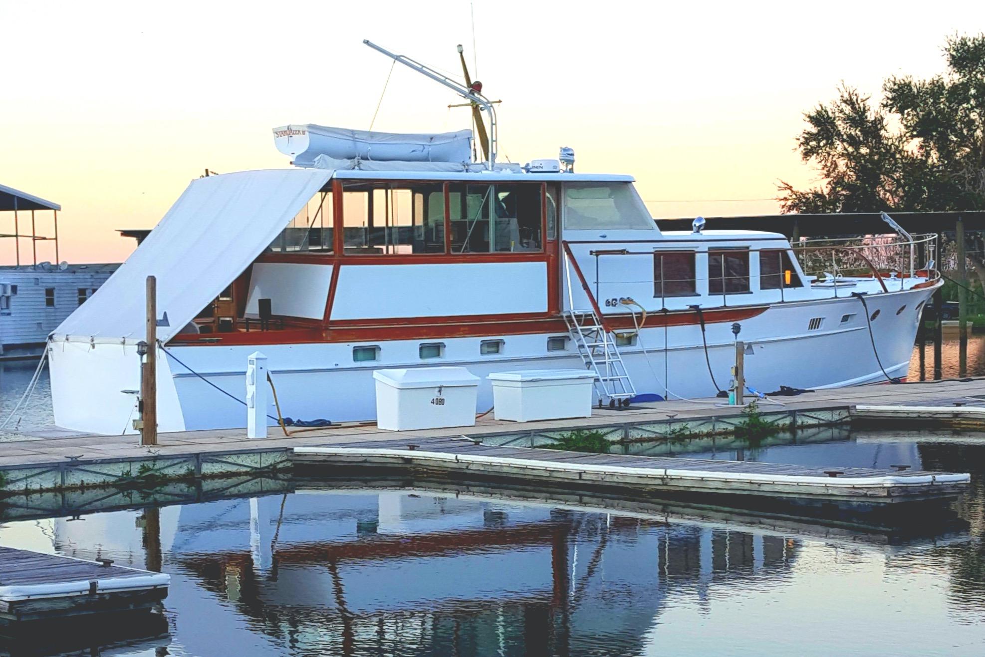 1956 Trumpy 55' Cockpit Cruiser Motoryacht