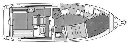 Manufacturer Provided Image: 3300SCR - cabin plan