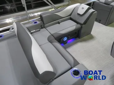 2024 Tahoe LTZ 2385 VRB Swingback Tritoon Pontoon & Honda 4-S