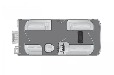 2024 Bennington 20 S STERN RADIUS 20 SSR-SPS