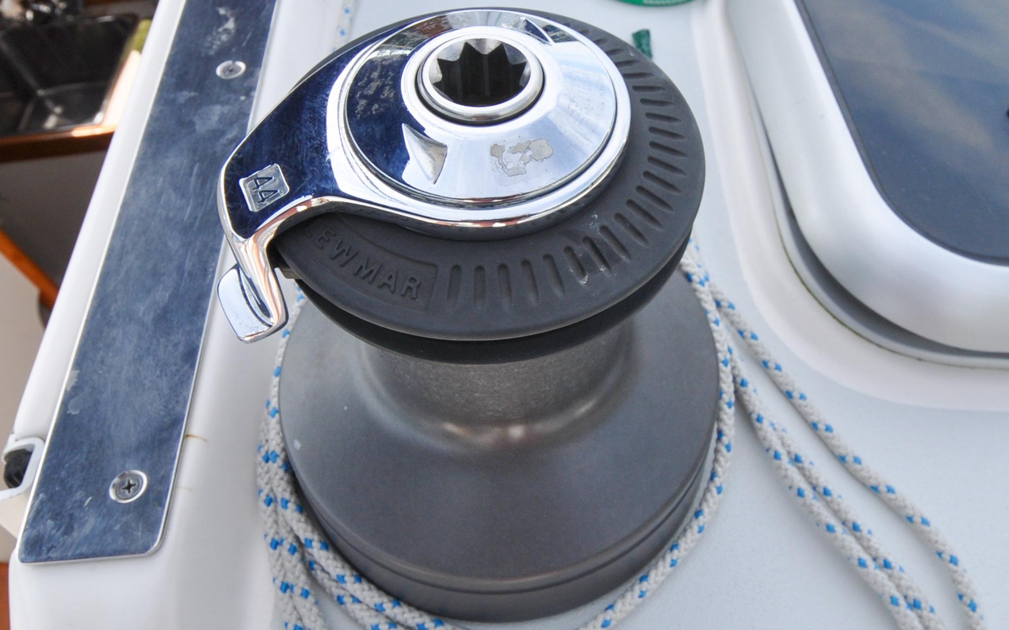 J/124 - Bel Canto - Coachroof - Spinaker Winch