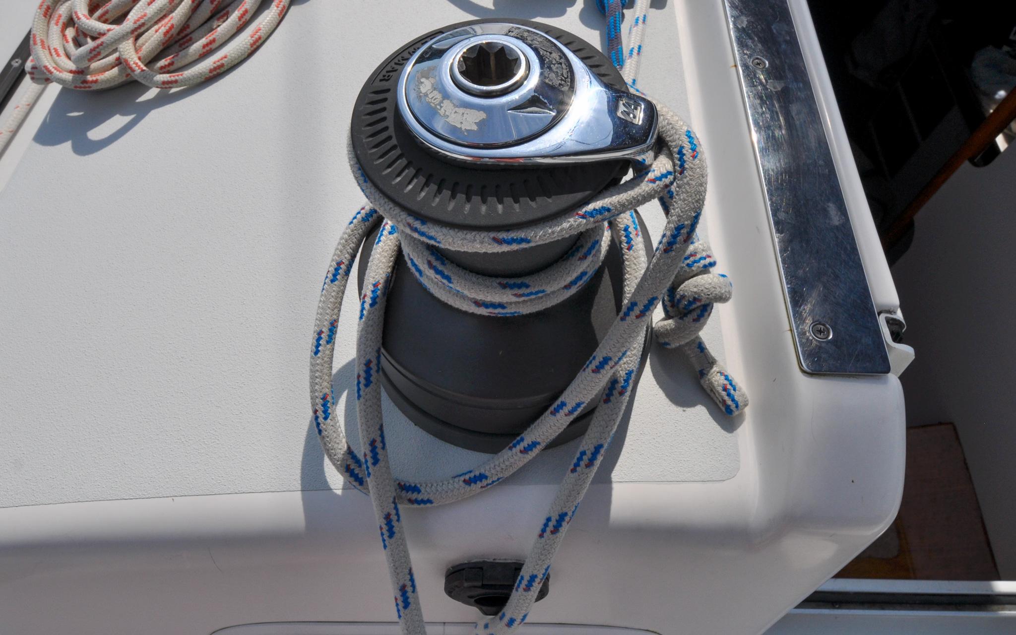 J/124 - Bel Canto - Coachroof - Electric Halyard Winch