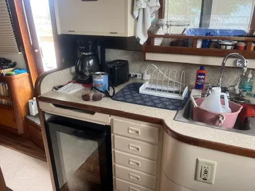 1982 Monk 40 Galley View