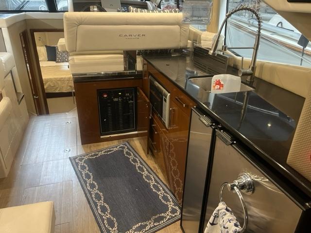 2018 Carver C37 Galley View